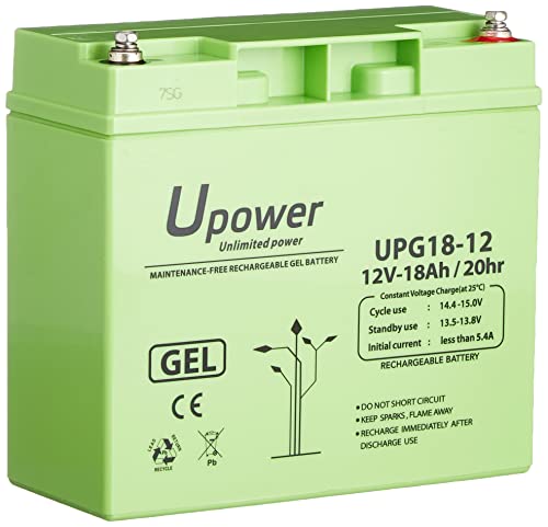 Master U-Power Bateria Plomo GEL UPG 18Ah 12V