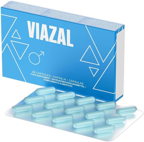Viazal Capsulas - Ginkgo, Maca, Ácido D-Aspártico, Ginseng - Zinc Potenciador - 30 Capsulas