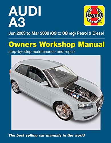 Audi A3 Petrol & Diesel (Jun 03 - Mar 08) Haynes Repair Manual