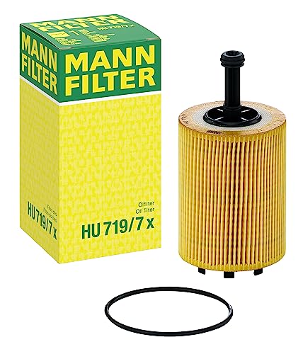 MANN-FILTER HU 719/7 X Filtro de aceite – evotop Para automóviles y vehículos de utilidad